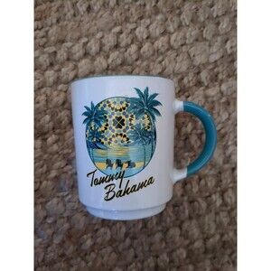 Tommy Bahama Mug  Beach Surf Palm Trees EXCELLENT CONDITION